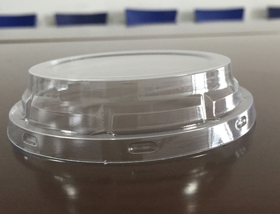 PP塑料透明盖子 平形杯盖一次性果冻沙拉碗盖子冷饮平口盖500只