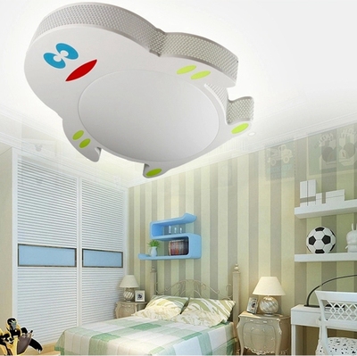 QQ企鹅LED卡通卧室儿童房灯儿童房吸顶灯具节能护眼儿童灯