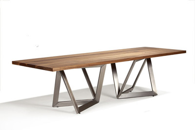 美式loft田园铁艺实木烤漆餐桌 长方形办公桌 简约现代小户型饭桌