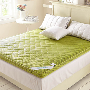 特价  4D竹炭加厚透气床垫子 榻榻米床折叠单双人 床褥1.5m1.8米
