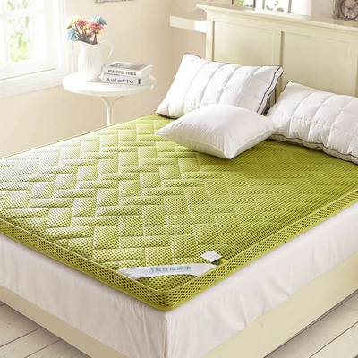 特价  4D竹炭加厚透气床垫子 榻榻米床折叠单双人 床褥1.5m1.8米
