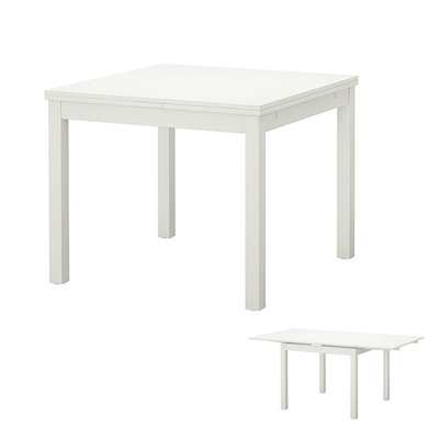 IKEA宜家正品代购比约斯伸缩型餐桌折叠式餐桌多用桌子餐桌书桌