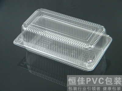 RF312新款大号西点透明塑料蛋糕盒慕斯盒100个
