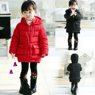 10.18 冬季新款潮范时尚韩版两色可选 双口袋拉链棉衣 童外套