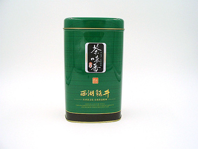 西湖龙井茶叶罐 爆款 茶叶包装盒 空盒子 茶叶盒 铁罐 罐子250克