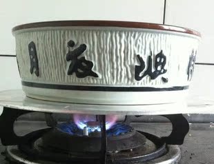 平底锅铸铁锅 铁板烧 导热板 铸铁锅垫 导磁片 环保锅 绿色锅铁锅