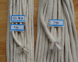 包邮棉绳子 束口绳 捆绑绳 鞋带帽绳腰绳1-7mm有芯棉绳0.1元1米