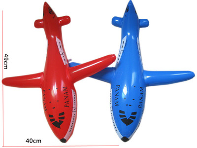 充气飞机益智玩具儿童表演活动舞台道具充气玩具模型仿真飞机玩具