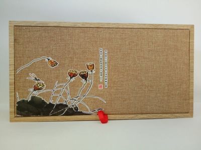 新款茶叶包装盒礼品盒木质陶瓷搭配高档通用版茶叶包装盒礼品盒