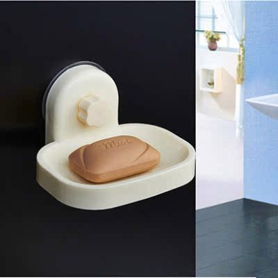 创意时尚真空吸盘香皂盒卫生间超强吸力吸壁沥水肥皂架无痕