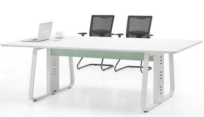 会议桌简约现代洽谈桌木质板式大小型会议桌职员电脑办公桌可定制