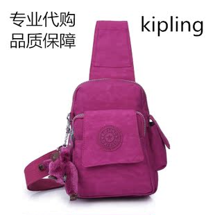 香港正品IT代购Kipling吉普林单肩包帆布女包斜跨小包胸包休闲包