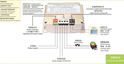 电梯应急照明电源 DC12V通用型 RKP220/12V 电梯对讲应急电源