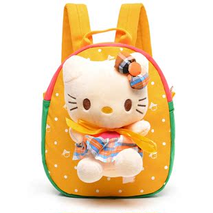 韩版凯蒂猫儿童背包小学前班女生幼稚园女孩子减负书包卡通双肩包