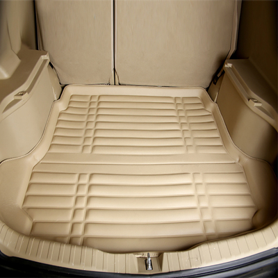 汽车专用优质环保皮革后备箱垫 3D高边尾厢垫 环保无味 加厚防滑