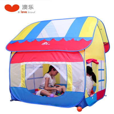新款趣味儿童游戏屋小朋友男女孩子玩具海洋球房子户外室内帐篷
