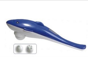 立昌海豚按摩器全身家用按摩棒多功能电动敲打按摩捶迷你按摩器