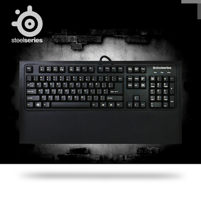 SteelSeries赛睿 7G 黑轴有线电竞  游戏机械键盘  全键无冲
