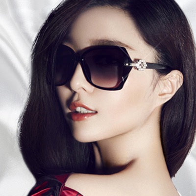 新款欧美时尚大牌太阳镜 潮女式大框墨镜 范冰冰同款眼镜