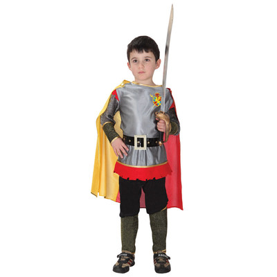 圣诞节儿童服装Cos演出男童英勇古罗马武士战士儿童国王王子衣服