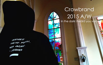 Crowbrand 2015 A/W 蒸汽时代 夜光卫衣帽衫 原创街头品牌 潮