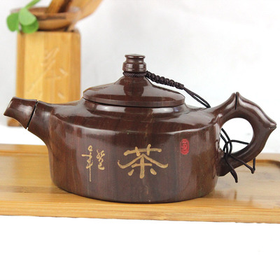 木鱼石茶壶正品特价整套功夫茶具纯天然养生手工茶壶
