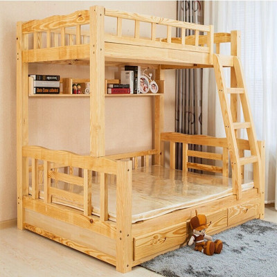 实木儿童床高低床上下床母子床实木双层床实木床子母床实木双人床
