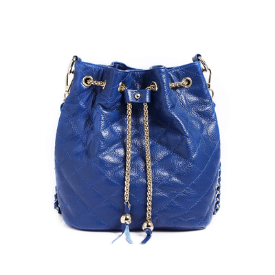 2015新款包包简洁大方潮流时尚女包优雅单肩包羊皮经典水桶包