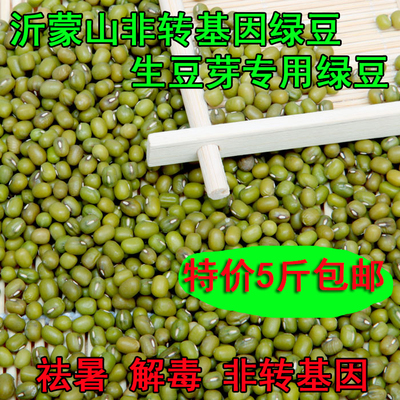 沂蒙山自产绿豆农家特产非转基因小绿豆非转基因祛暑解毒绿豆250g