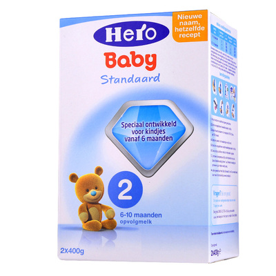 Herobaby原装进口婴幼儿奶粉荷兰美素2段 6-10个月现货包邮