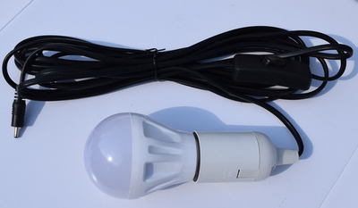 太阳能家用照明发电小系统 12V配套5米线灯泡