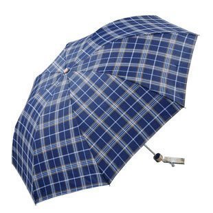 天堂伞正品专卖 339S格子英伦商务三折叠经典男女钢骨晴雨伞特价