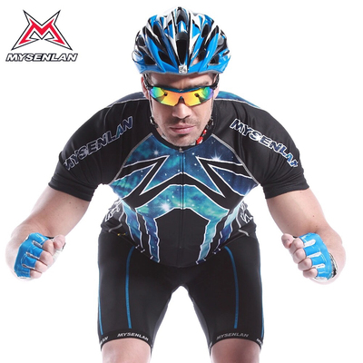 MYSENLAN/迈森兰彗星短袖骑行服 骑行套装男女 自行车服夏季
