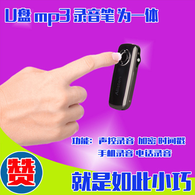 专业微型录音笔 录音机 高清 远距降噪正品定时声控mp3超远距离