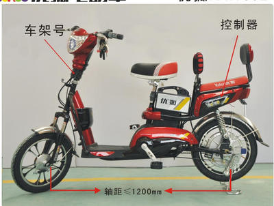 武汉市达标白牌电动自行车电瓶车优狐48V海豚以旧换新