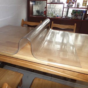 餐桌布PVC防水油软质玻璃塑料台布桌垫免洗茶几垫透明磨砂水晶板