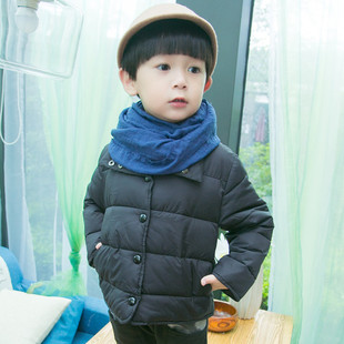 儿童冬季棉衣韩版男童外套1-2-3-4岁女童宝宝棉袄童装羽绒棉服