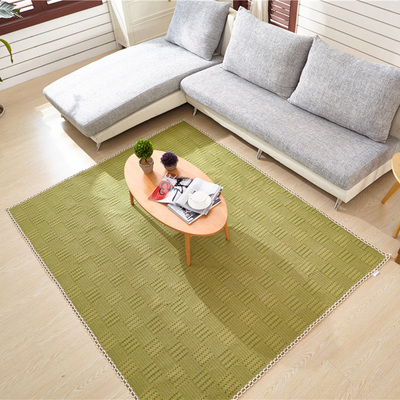 特价现代加厚棉线图案地垫客厅茶几地毯卧室婚房满铺床边地毯定制