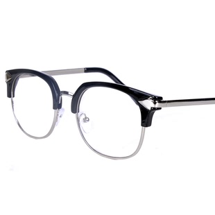 正品韩版眼镜框女款非主流平光镜黑框复古镜框潮男大框眼镜架眼睛