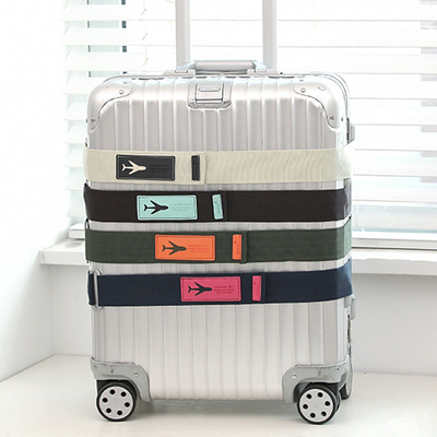 优质魔术贴式旅行箱捆绑带打包带 行李箱拉杆箱托运绑带加固带