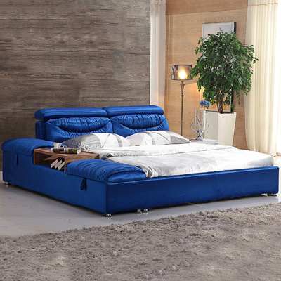 西柏尔家具 布艺床创意个性软床现代时尚双人床1.8 米床