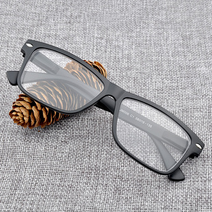 近视眼镜 男款女士超轻黑全框架框 复古平光镜潮舒适配成品带度数