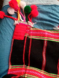 【菊发现】布朗族拉祜族佤族傣族汉族包包 手工粗布编制 大山颜色