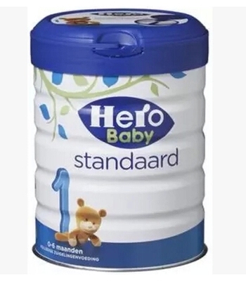 荷兰本土美素hero baby新版白金版1段婴儿奶粉 0-6个月