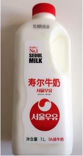 1.22日发 新包装 韩国寿尔鲜牛奶 1L比延世牧场牛奶好喝