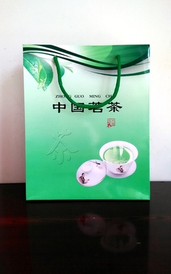 茶叶手提袋 茶叶纸袋 礼盒手提袋 绿茶通用手提袋子 厂家直销特价