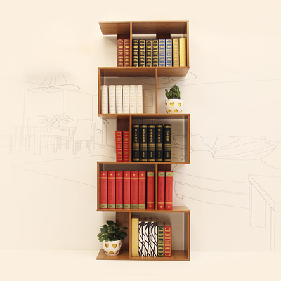 学生环保楠竹组合实木储物架儿童创意书架置物架简易落地书柜特价