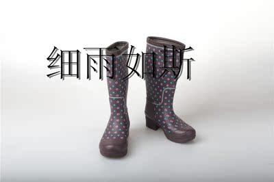 HN 时尚雨靴 潮搭街拍雨鞋雪地靴 橡胶雨鞋 水鞋