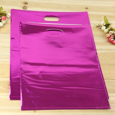 阿里热卖塑料低压PE袋 服装袋 塑料袋款式新颖 复合玫红袋