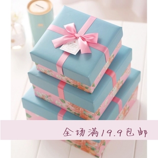 七夕情人节礼品盒 商务送礼生日礼物 精致包装高档时尚纸盒